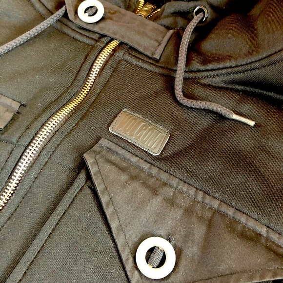 Volcom Men’s Jacket Black Hoodie - Picture 2 of 6